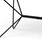 60" Brown and Black Writing Desk
