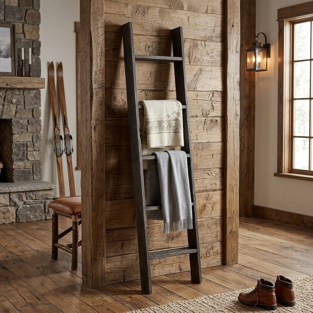 60" X 15" Charcoal Wood Hanging Dimensional Sculpture