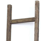 73" X 15" Espresso Wood Hanging Dimensional Sculpture