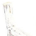 48" White Distressed Solid Wood Four Step Ladder Shelf