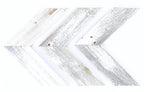 Set of Three Gray Distressed Wood Hanging Arrow Dimensional Sculptures