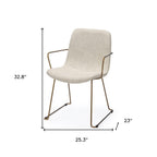 Black Upholstered Faux Leather Dining Arm Chair
