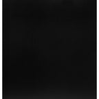 41" Black Solid Wood Five Drawer Dresser