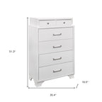 White Chest With 6 Drawers