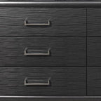 Grey Chest With 6 Drawers