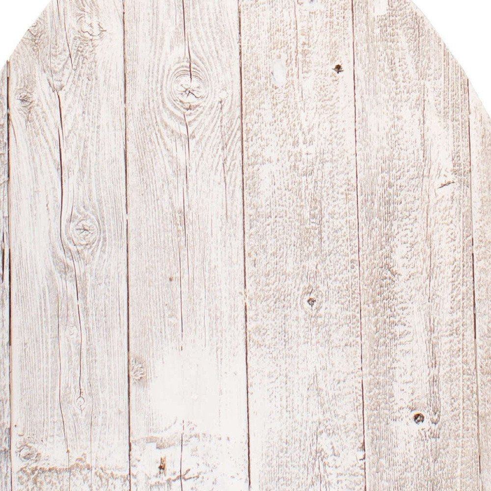 12" X 9" White Easter Solid Wood Hanging Dimensional Sculpture