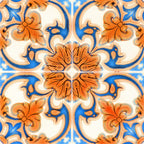 7" X 7" Queen Mosaic Removable  Peel And Stick Tiles