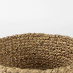 Set of Three Brown Wicker Basket