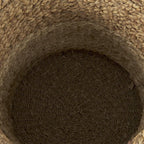 Set of Three Brown Wicker Basket
