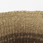 Set of Two Brown Wicker Basket