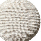 Whitewash Beaded Ball Hanging Pendent Light