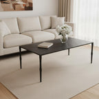 22" Black Iron Coffee Table