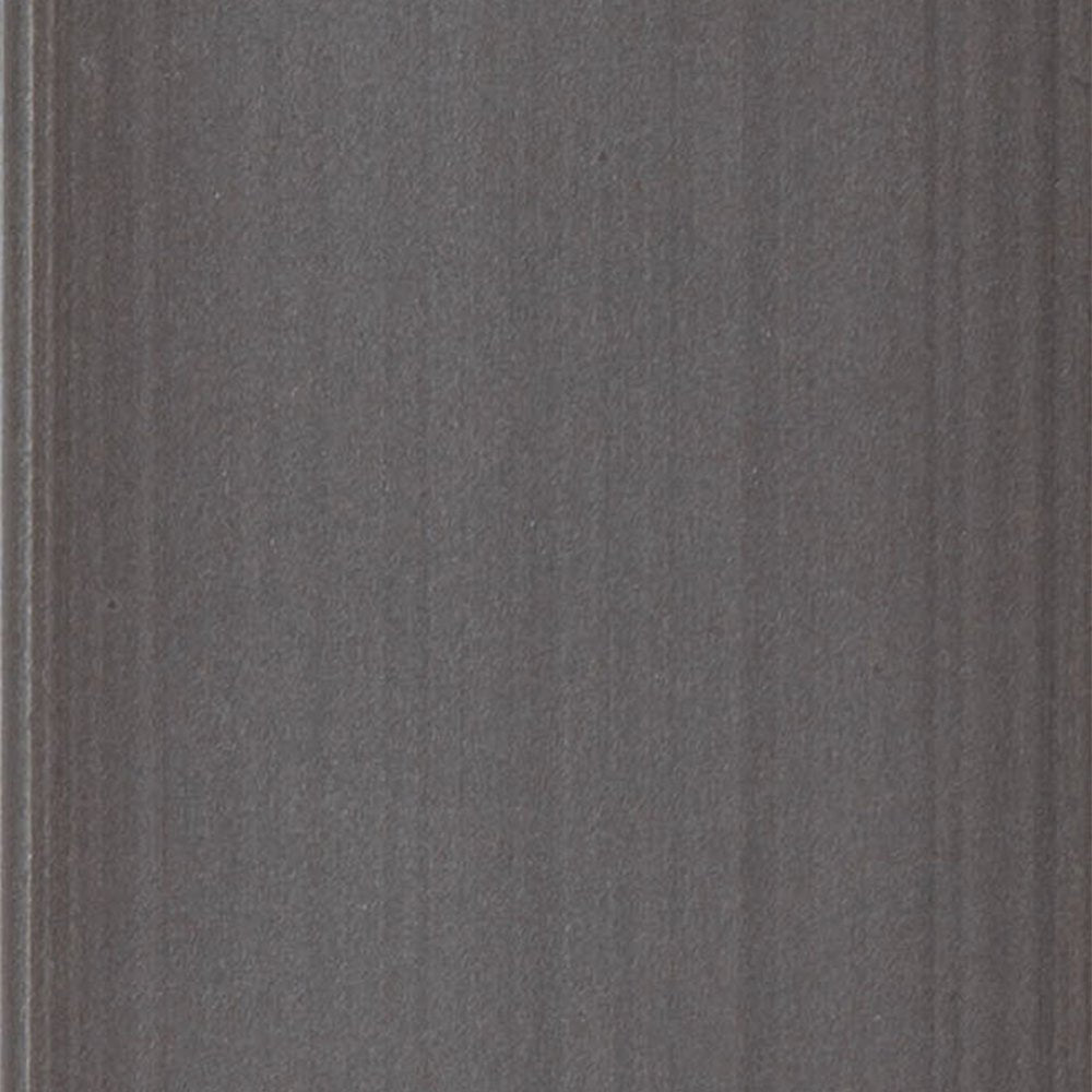 79" Brown and Gray Wood and Steel Dining Table