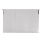 71" White Solid Wood Frame Dining Hutch With Multiple Shelves And Three Drawers