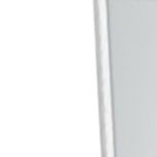 64" Silver Metal Wall Mounted And Freestanding Framed Accent Mirror