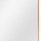 36" Gold Aluminum Framed Accent Mirror