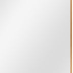 36" Gold Aluminum Framed Accent Mirror