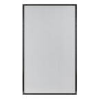 59" Black Metal Framed Full Length Hanging Mirror