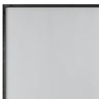59" Black Metal Framed Full Length Hanging Mirror