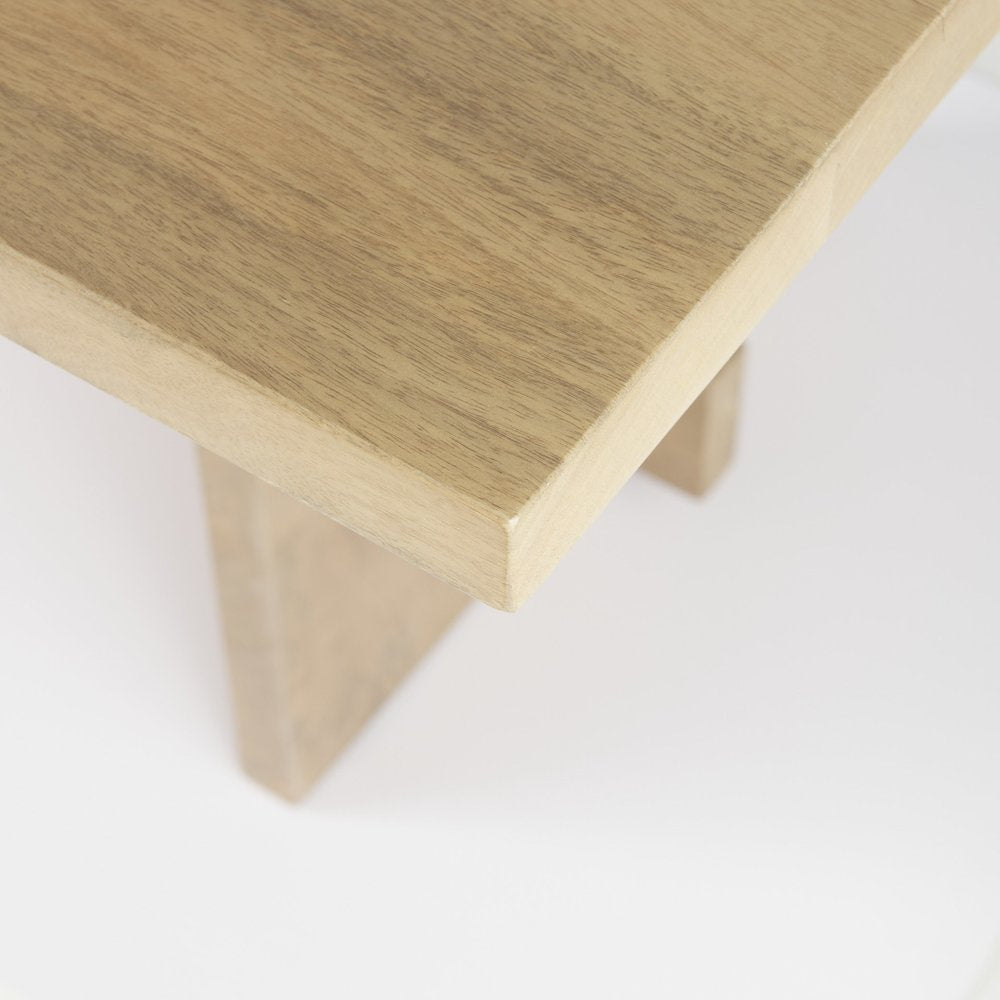 84" Taupe Dining Table