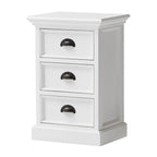 24" Solid Wood and Wood Nightstand