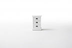 24" Solid Wood and Wood Nightstand
