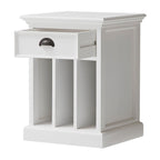24" Solid Wood and Wood Nightstand