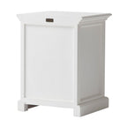 24" Solid Wood and Wood Nightstand