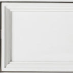 24" White Solid Wood Distressed One Drawer Nightstand