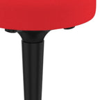Red and Black Adjustable Height Swivel Office Chair