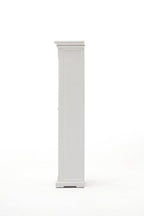 75" White Solid Wood Pantry Or Storage Closet