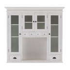 Classic White Kitchen Hutch