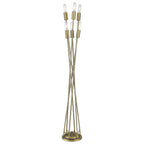 60" Six Light Torchiere Floor Lamp
