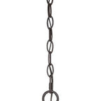 Frosted Glass Bronze Lantern Hanging Light