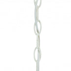 White Glass Globe Hanging Light