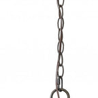 Aria 3-Light Oil-Rubbed Bronze Globe Pendant With Mother Of Pearl Accents