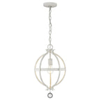 Callie 1-Light Country White Pendant