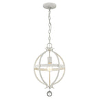 Callie 1-Light Country White Pendant