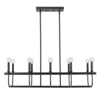Beckett 10-Light Matte Black Island Pendant
