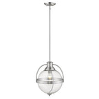 Kassian 1-Light Satin Nickel Pendant