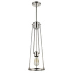 Silver Iron Dimmable Ceiling Light