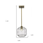 Copper Metal Dimmable Ceiling Light With Copper Shades