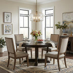 Bronze Metal Three Light Dimmable Ceiling Light With Copper Shades