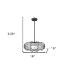 Bronze Crystal Dimmable Ceiling Light With Copper Shades