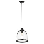 Stanton 1-Light Matte Black Pendant