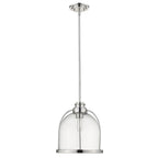 Stanton 1-Light Polished Nickel Pendant