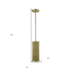 Basetti 1-Light Gold Pendant