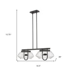 Garner 4-Light Oil-Rubbed Bronze Island Pendant
