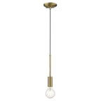 Dull Gold Mini Pendant Hanging Light