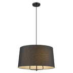 Lamia 3-Light Matte Black Mini Pendant